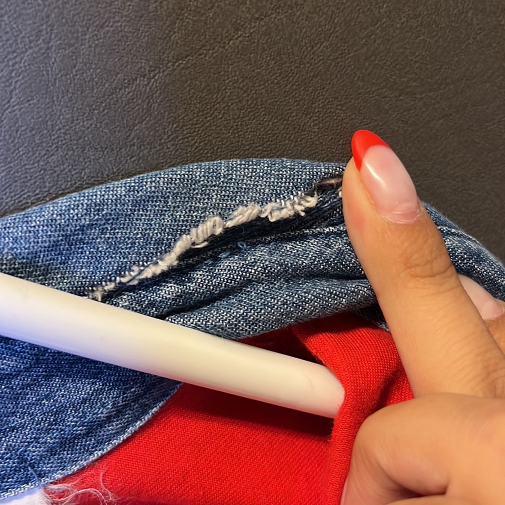 Cowboy Code red button down ❤️ - Picture 4 of 4